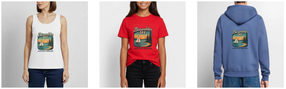 Bärwalder See T Shirt Merch Fanartikel Logo