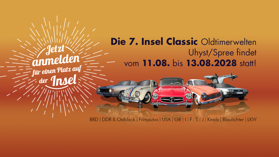Insel Classic Oldtimerwelten 11.-13.08.2028